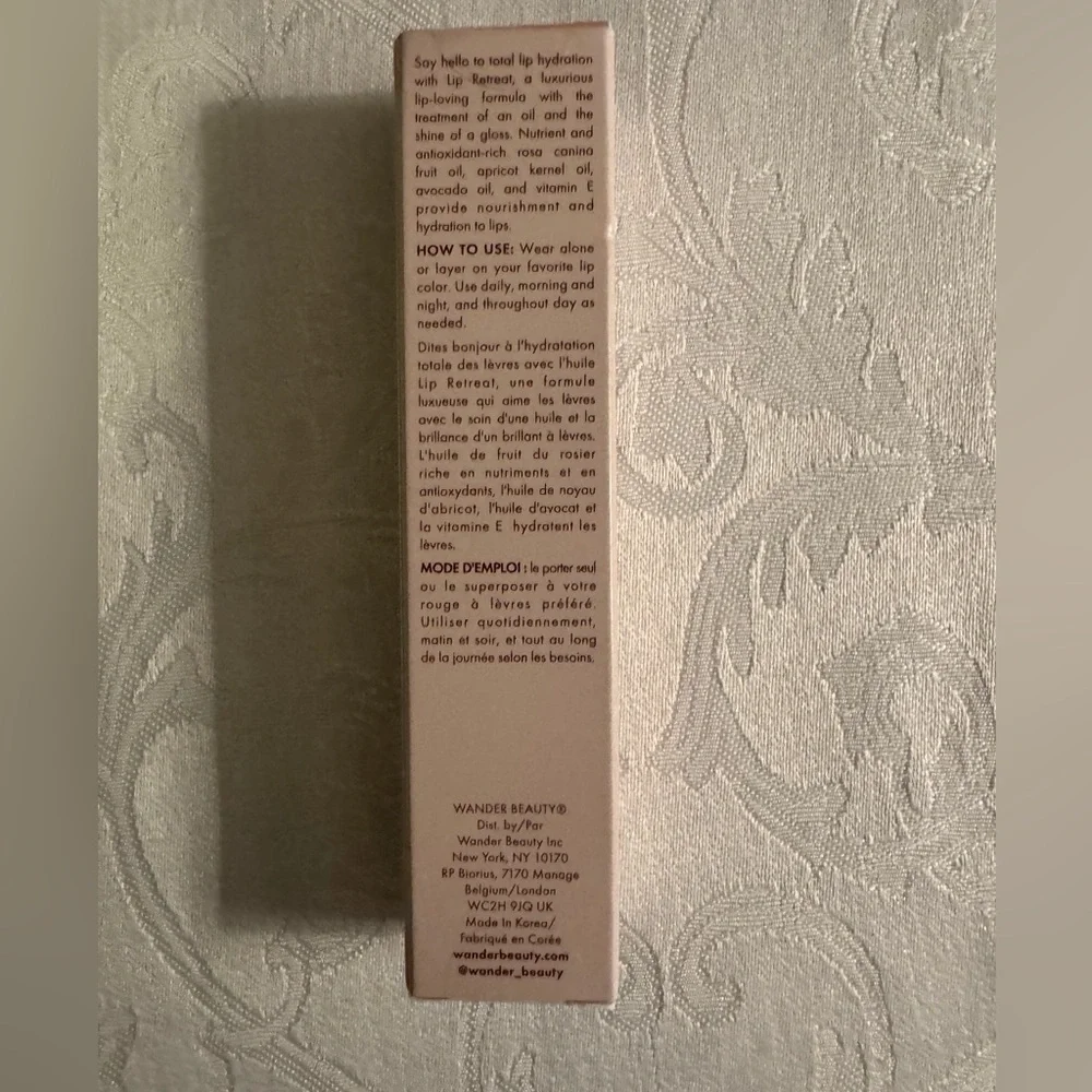 WANDER BEAUTY Lip Retreat Oil in Skinny Dip 10 ml/0.33 FL. OZ.